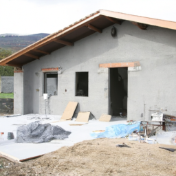 Surélévation de maison pour création d'un espace de lecture Loudeac